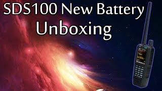 Uniden SDS100 New Battery Unboxing [upl. by Vernice]