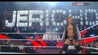 WWE Royal Rumble 2013 Chris Jericho Returns [upl. by Ebehp584]