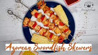 Simple Swordfish Skewers Recipe  Azorean Cuisine [upl. by Marsh]