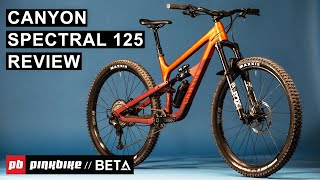 Canyon Spectral 125 AL 6 Scaled Down Enduro Machine  2022 Value Bike Field Test [upl. by Neelsaj]