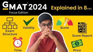 GMAT Focus Edition 2024 Explained in 8 minutes  GMAT vs GMAT Focus Edition  Pratik Joshi [upl. by Naget123]