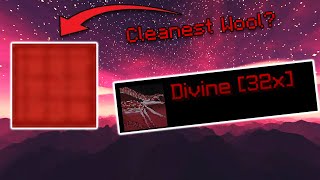 The CLEANEST Wool Texture Pack for Bedwars Divine 32x REVIEW [upl. by Uile127]