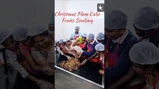 Christmas Fruits Soaking ytshorts christmasfruitssoaking plumcake christmascake funvideo cake [upl. by Nuawd827]