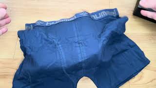 HUMMEL Boxershorts  Schwarz  Lizenzartikel unboxing [upl. by Lanevuj23]