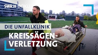 Die Unfallklinik  Hand an der Kreissäge verletzt 26  SWR Doku [upl. by Prussian]