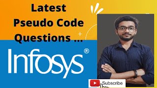 Latest Infosys Pseudo Code Questions with Solution hackwithInfy by Shashank Singh [upl. by Llerrod906]