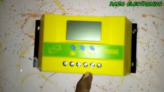 Solar charge controller cheap and best details complete guide in urdu hindi [upl. by Eralcyram]