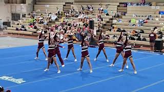 Farrington High School Varsity Cheer Team OIA  November 2 2024 [upl. by Areemas]