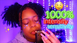 ASMR  EXTREMELY SENSITIVE MOUTH SOUNDS AT 1000 INTENSITY 🤤 LEVEL  EXPERT 💜🔥 [upl. by Claudette992]