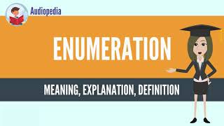 What Is ENUMERATION ENUMERATION Definition amp Meaning [upl. by Home]