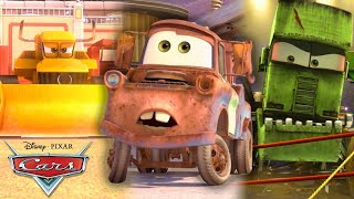 Los Momentos de Miedo de Mate en quotDisparates de Matequot  Pixar Cars LATINO Parte 12 [upl. by Ahsiena990]