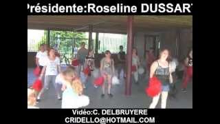 STAGE MAJORETTES quotLES ROSY GIRLSquot AnderluesBelgium by CRIDEL [upl. by Ahslek]