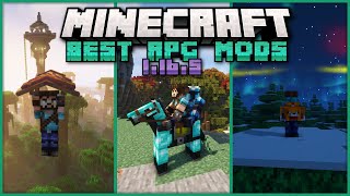 Top 40 Best Mods That Turn Minecraft 1165 into the Ultimate RPG [upl. by Donella104]