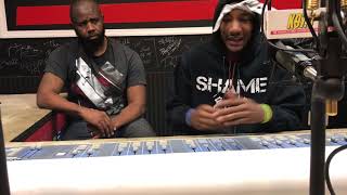 SHAME FREESTYLES ON K975 BAR4BAR [upl. by Eelrebmik]