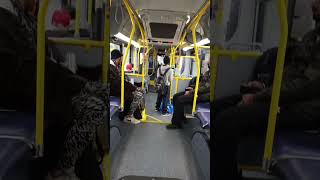 Inside Translink Bus  BC Canada [upl. by Ahseet199]