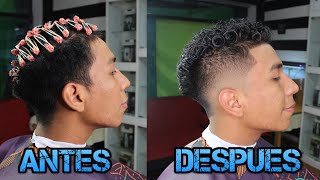 COMO ONDULAR EL CABELLO PERMANENTE ✔ RIZADO ▶ PASO A PASO ◀ Bien Explicado ✅ [upl. by Tilla164]