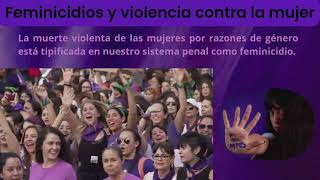 Feminicidios y violencia contra la mujer [upl. by Marylinda]