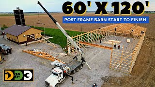 DIY Mini Pole Barn Build in 3 Hours with The Crockers  This Is How We Did It TheCrockers [upl. by Akener]