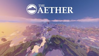 Flying in the Aether  Minecraft  1193 The Aether  Dev Build [upl. by Phaedra]