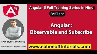 Observables and Subscribe in Angular  Part 66  Angular 5 full training in Hindi [upl. by Valeda878]