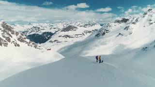 Skitour zur Silvretta Seelücke im Montafon  Vorarlberg [upl. by Ealasaid602]