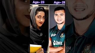 Bangladesh cricketer and beautiful wife song music newsong tseries [upl. by Erimahs184]