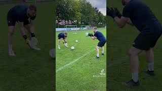 Warm Up kognitiv torwart torwarttraining goalkeepertraining goalkeeper [upl. by Okiman]