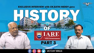 Sri Ch Sathi Reddy About Institute of Aeronautical Engineering  PhanindraGotety VictoryWings [upl. by Eigroeg]