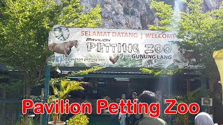 Pavilion Petting Zoo Taman Rekreasi Gunung Lang Ipoh Perak 2023 [upl. by Sibie791]