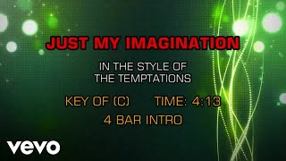 The Temptations  Just My Imagination Karaoke [upl. by Chaille]