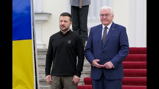 Selenskyj bei Steinmeier in Berlin [upl. by Brockwell]