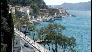 SARIYER  ISTANBUL  DRONE 4K [upl. by Atteyram623]