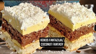 KOKOS FANTAZIJACOCONUT CAKE [upl. by Asle]