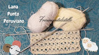 Punto Peruviano🧶Tutorial [upl. by Zerline]