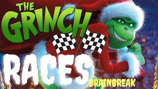 GRINCH RACES  Winter Brain Break  just dance  gonoodle [upl. by Kolb]