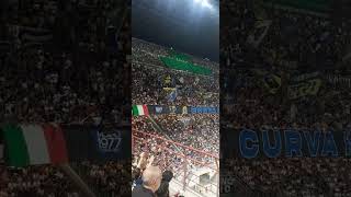 Inter Monza la nord rompe il silenzio e fa tremare San Siro [upl. by Ydrah622]