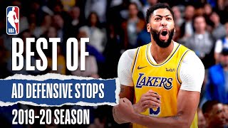 Anthony Davis ELITE Defense From The 20192020 Season [upl. by Ellersick]