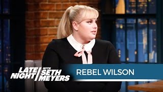 Rebel Wilson on Kissing How to Be Single Extras  Late Night with Seth Meyers [upl. by Eirrab]