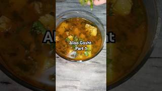 Aloo Gosht easy recipe in Rabis kitchen 🤤😀foryou food foodblogging chickenrecipes recipe [upl. by Snebur]