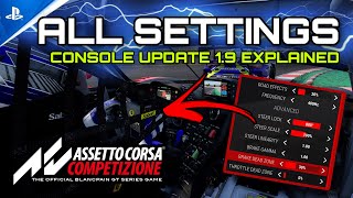 ULTIMATE Getting Started Guide Assetto Corsa Competizione PS5 Update 19 [upl. by Allertse]