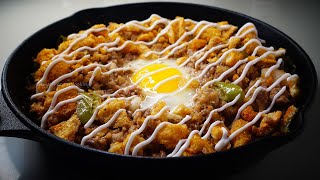 THE BEST GROUND PORK RECIPE YOULL EVER MAKE HOW TO MAKE quotSIZZLING GROUND PORK SISIG RECIPE [upl. by Ayerdna639]