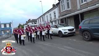 Castlederg Young Loyalists Old Boys FB 9  11th Night in Castlederg 2024 [upl. by Neelie]