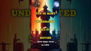 Top 10 Underrated SCIFI Movies 😱SCIENCE FICTIONshorts [upl. by Henghold]