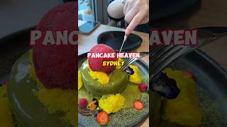 Pretty pancake that actually tastes Good sydneyfood [upl. by Sivrat]