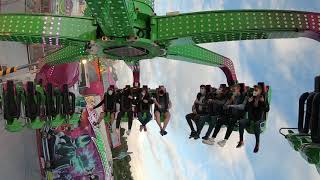 Robotix  Lenzner Onride Video Kirmes Park Rheine 2021 [upl. by Devon]