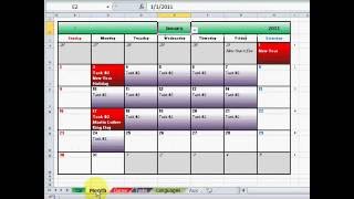 Mi nuevo calendario con eventos y tareas [upl. by Nyladnewg53]