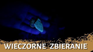 Wieczorne poszukiwania bursztynu z latarką UV  poławianie bursztynu  poławiacze bursztynu [upl. by Towrey]