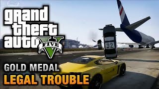 GTA 5  Mission 66  Legal Trouble 100 Gold Medal Walkthrough [upl. by Yeung18]