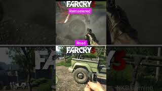 Far cry 3 Remastered vs Far Cry 3  Physics Comparison [upl. by Gordy50]