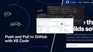 Push and Pull to GitHub with VS Code [upl. by Ahsekyt211]